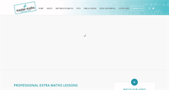 Desktop Screenshot of mastermaths.co.za